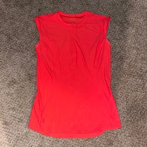 Athleta Pacifica Rash Guard Cuff Tank Med